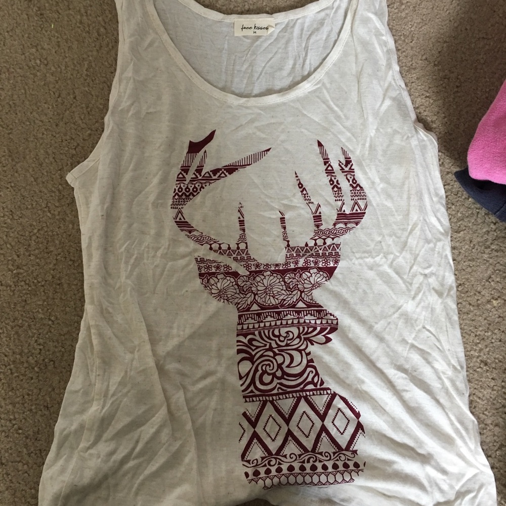 free kisses tank top
